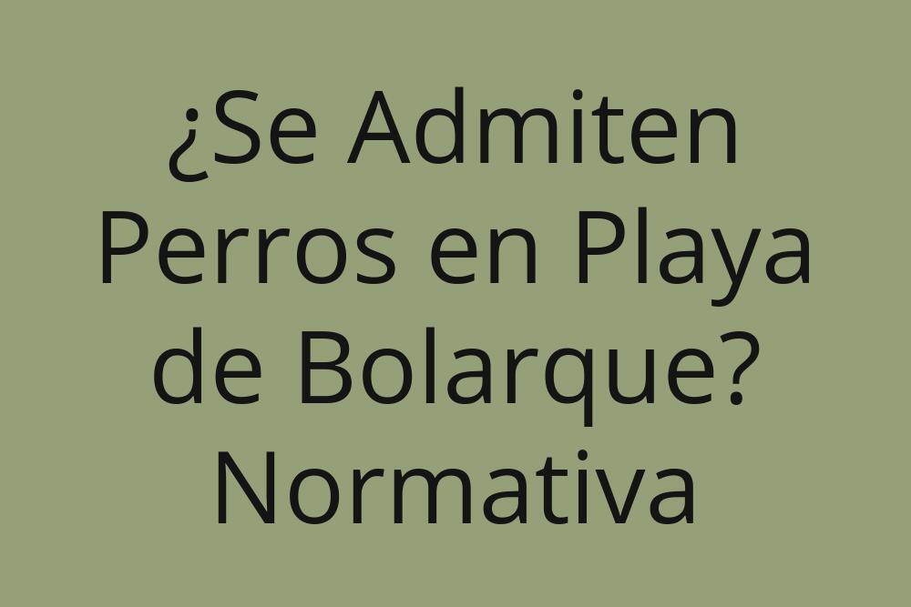 se-admiten-perros-en-playa-de-bolarque-normativa